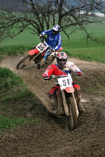 Trénink Racing-RM Rychnovek-Zvole 9.4.08